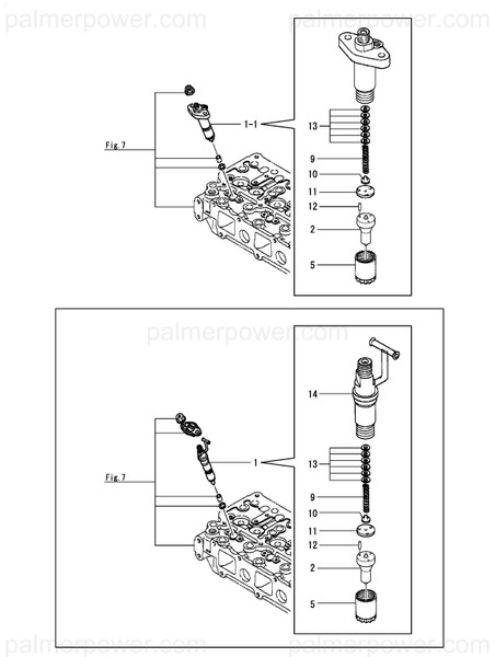 Order YANMAR 729100-53300 Valve Assy,Injection