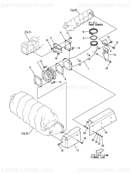 Order YANMAR 127881-18210 Support