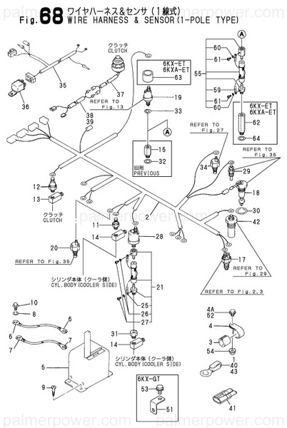 Order YANMAR 126683-77570 Harness, Wire