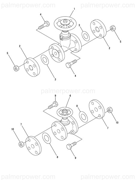 Order YANMAR 43310-001650 Flange, Round