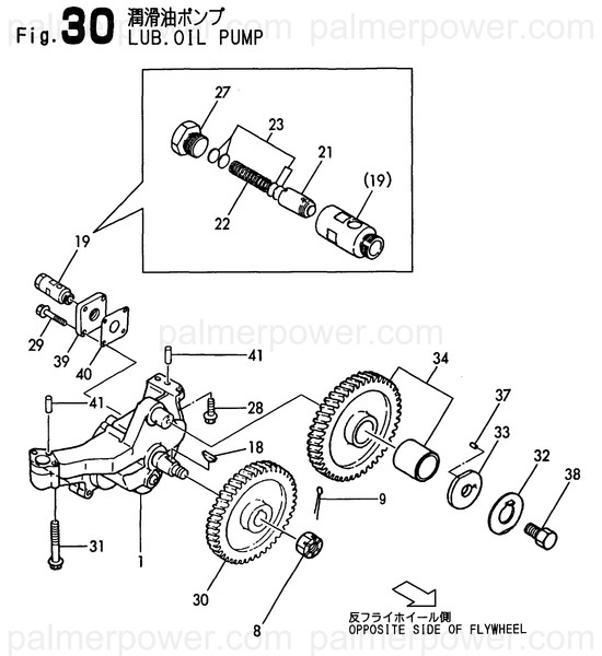 Order YANMAR 726618-32101 Pump Assy, Oil