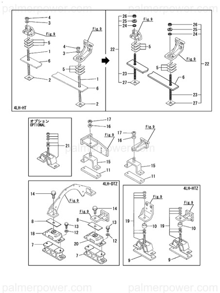 Order YANMAR 119187-08901 Bracket