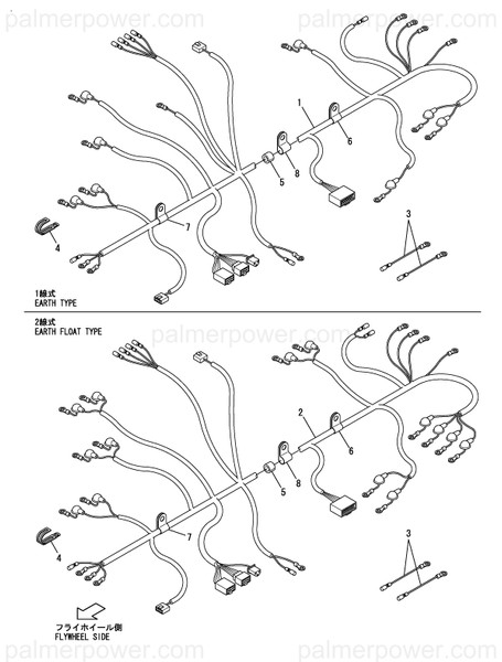 Order YANMAR 148960-77510 Harness,Wire