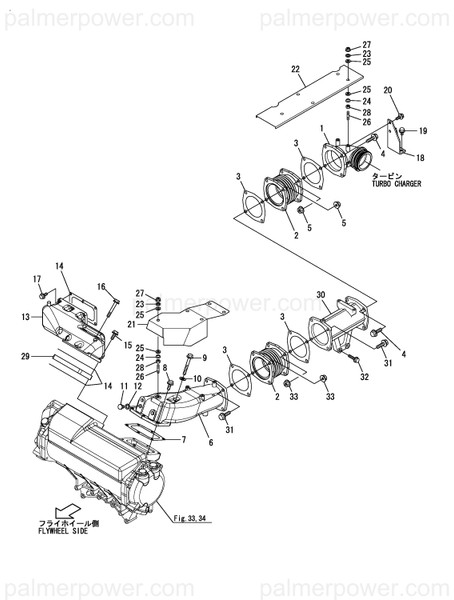 Order YANMAR 126684-18900 Joint, Expansion
