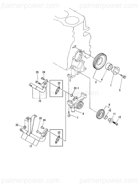 Order YANMAR 120130-25101 Gear Assy, Idle