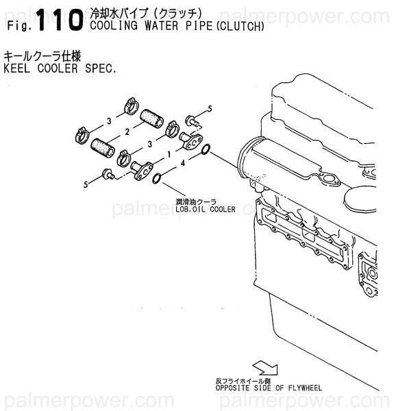 Order YANMAR 123325-49900 Hose