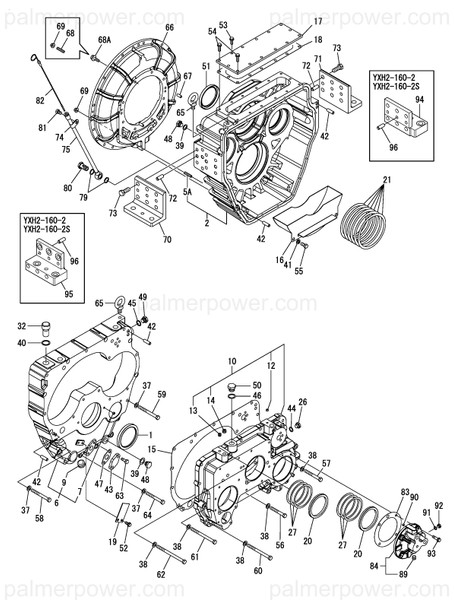 Order YANMAR 177512-02001 Case Assy