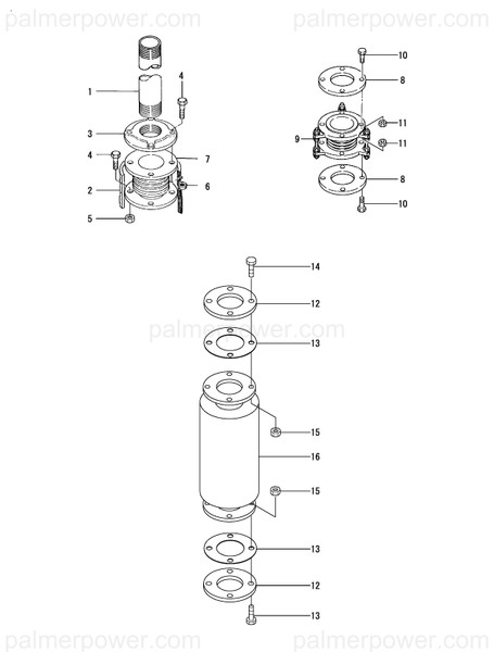 Order YANMAR 123688-13951 Cover, Air Duct