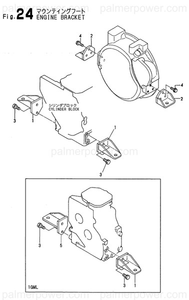 Order YANMAR 171078-08100 Foot