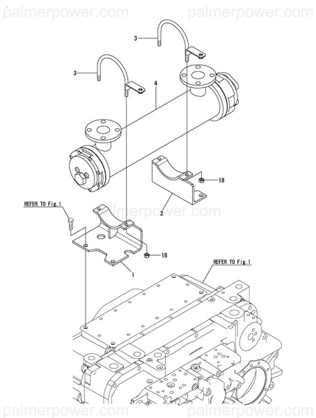Order YANMAR 177516-04350 Bracket, Cooler