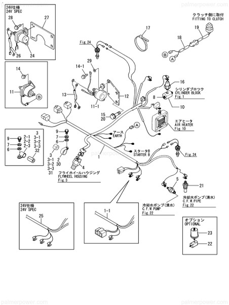 Order YANMAR 129691-77911 Harness, Wire