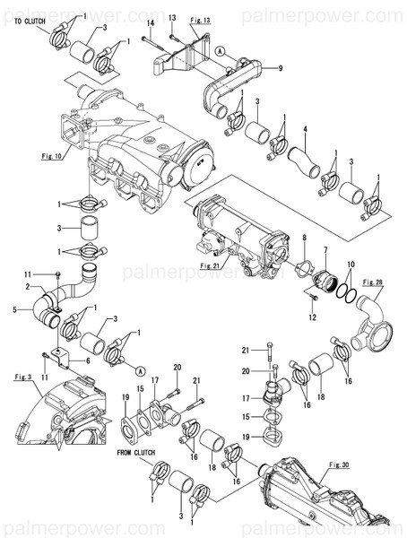 Order YANMAR 127881-49360 Retainer, Pipe