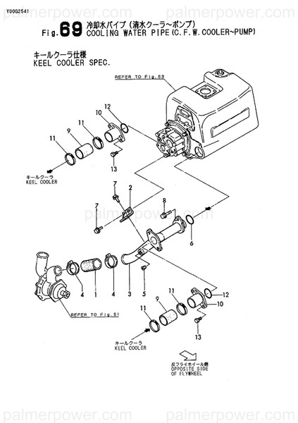 Order YANMAR 126635-49510 Retainer