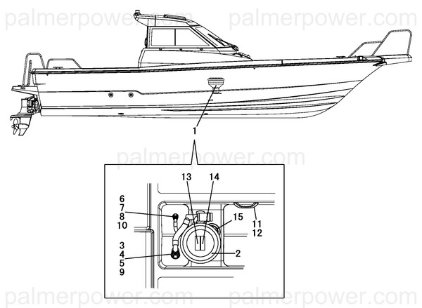 Order YANMAR 49503-005040 Connection,Thru-Hull