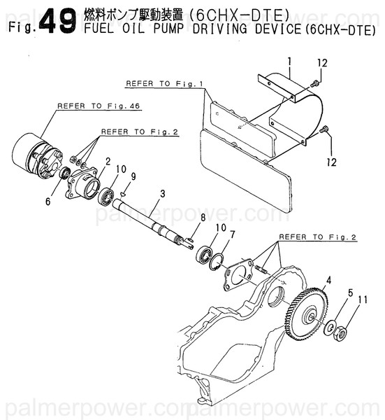 Order YANMAR 127610-54370 Camshaft, Pump