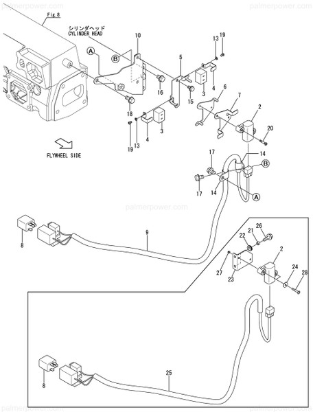 Order YANMAR 119175-91600 Support