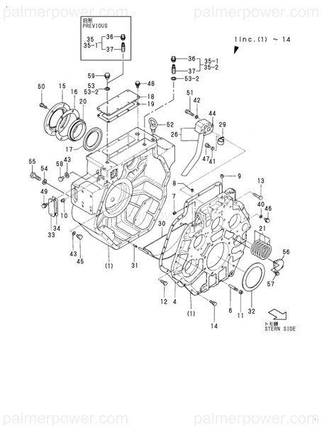 Order YANMAR 22333-130300 Pin, Taper 13X 30