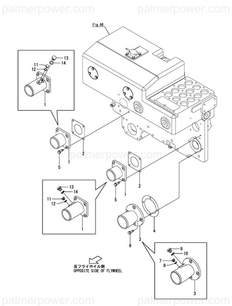 Order YANMAR 148999-49850 Pipe, Water