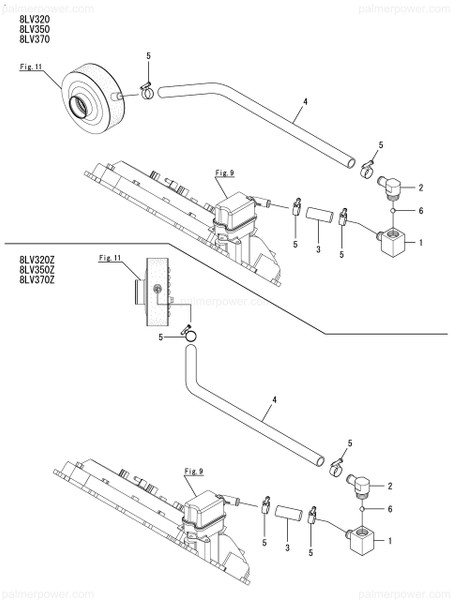Order YANMAR 119798-03200 Hose,A Breather