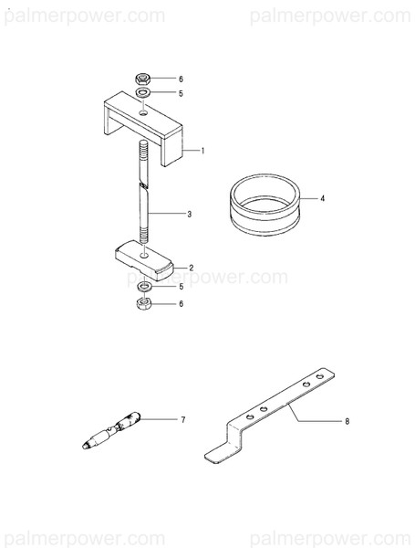 Order YANMAR 144626-92030 Bolt, Liner Remover