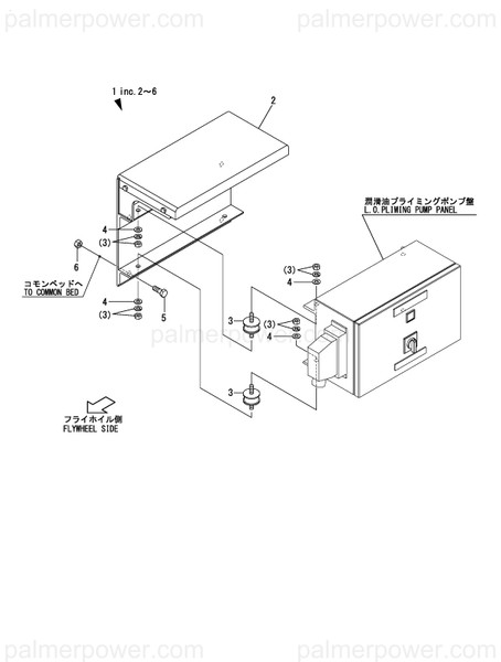 Order YANMAR 41411-001641 Rubber, M10