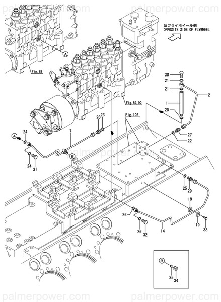 Order YANMAR 148960-39601 Pipe, Oil