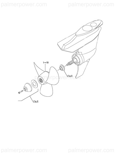 Order YANMAR 196322-09180 Propeller, 16X18