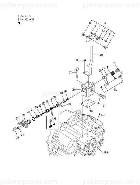 Order YANMAR 177524-04471 Valve Assy, Trolling