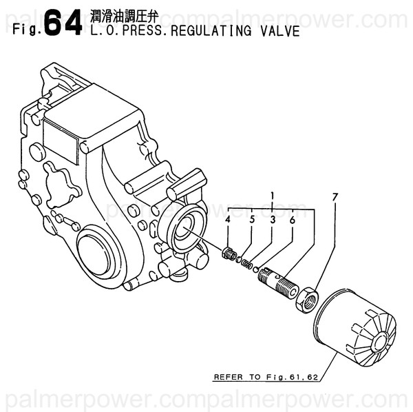 Order YANMAR 121250-35330 Retainer, Spring