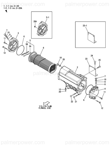 Order YANMAR 748660-18113 Cooler Assy, Inter