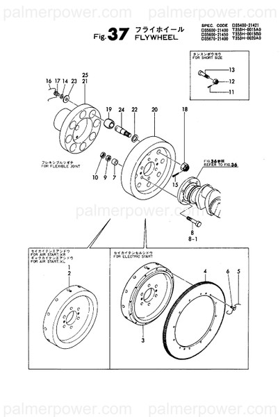 Order YANMAR 135400-21531 Bolt, Reamer