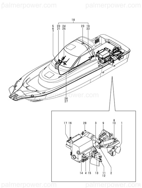 Order YANMAR 119183-08430 Mount, Flexible Ym10