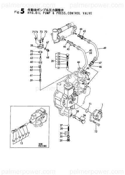 Order YANMAR 777010-04702 Pump Assy, Hydraulic