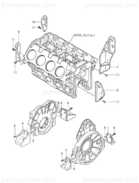 Order YANMAR 148816-01980 Foot, Mounting