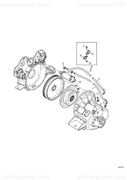 Order YANMAR 165001-41640 Hose Coupling