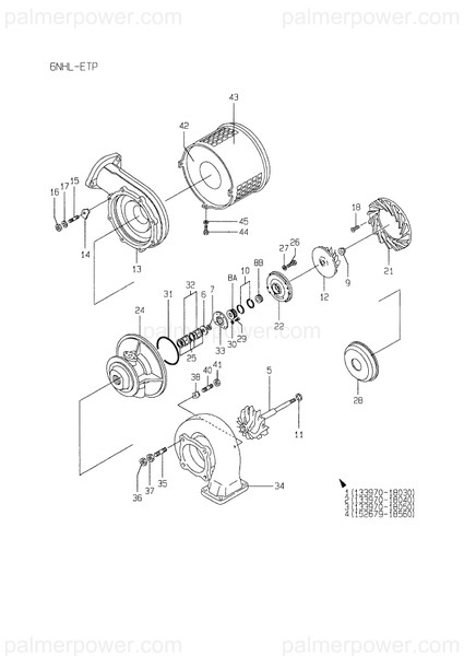 Order YANMAR XNN361012 Bush