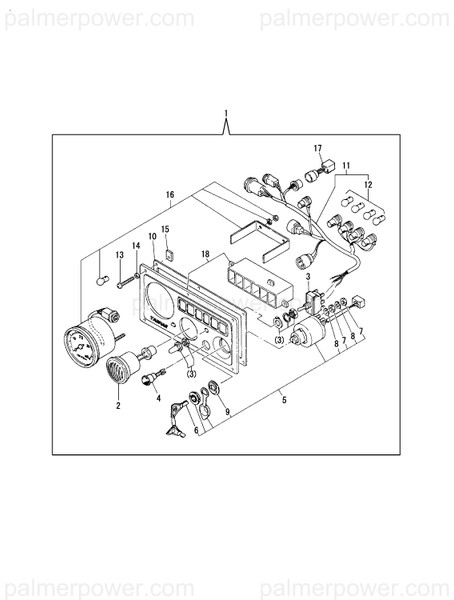 Order YANMAR 129795-91190 Lamp Assy, Pilot