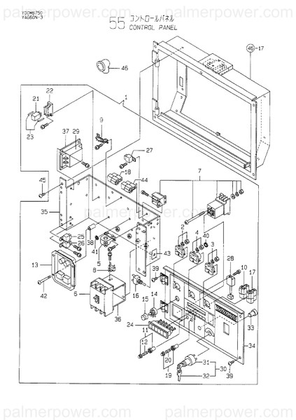 Order YANMAR X01EBN0601 Meter, Frequency