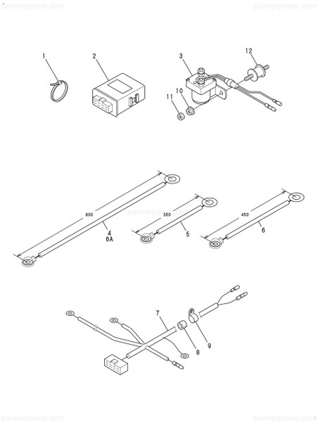 Order YANMAR 126613-77600 Wire