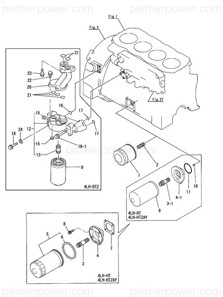 Order YANMAR 119187-35250 Spacer