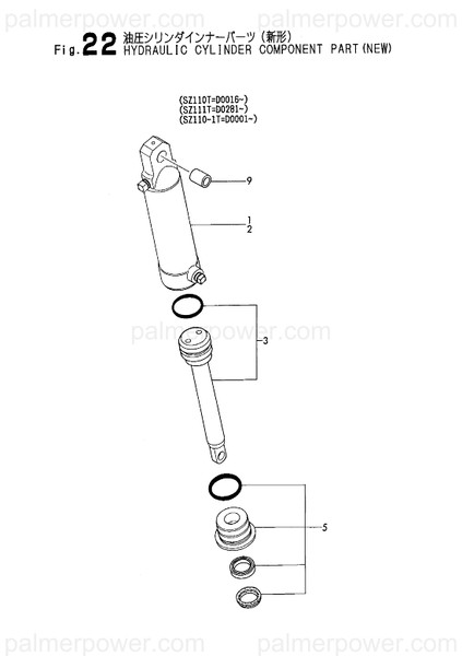 Order YANMAR 196322-07720 Guide Assy, Rod