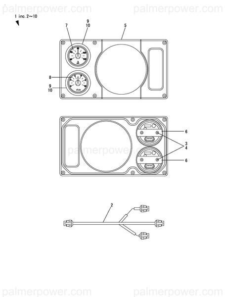 Order YANMAR 164100-39190 Nut, M3.5