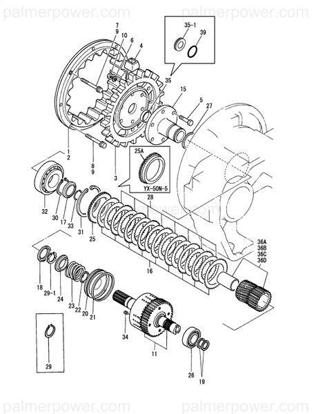 Order YANMAR 177064-03960 Bolt, Reamer M12X40