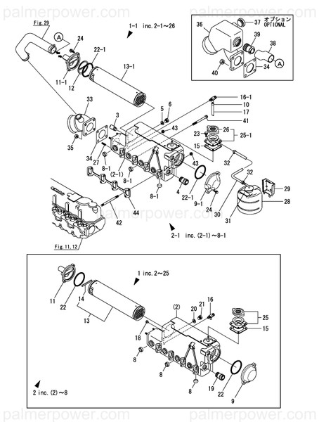 Order YANMAR 129473-44000 Cooler Assy, Water