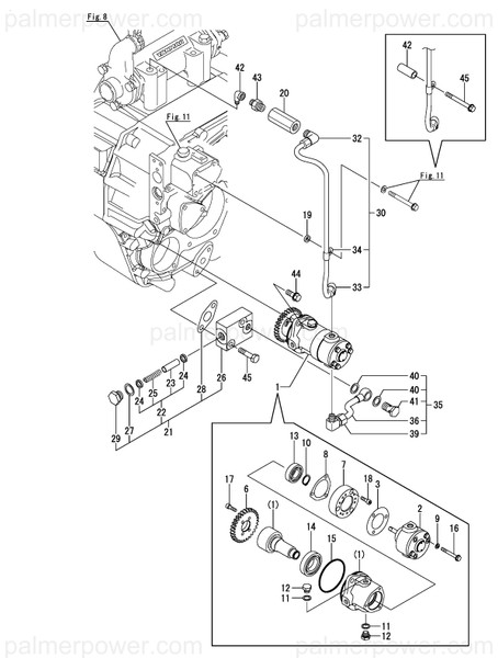 Order YANMAR 177061-04391 Gear, Governor Z=30