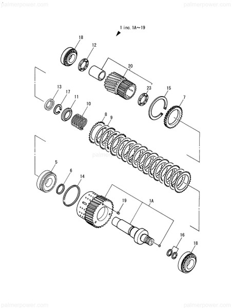 Order YANMAR 177501-03262 Piston, Clutch