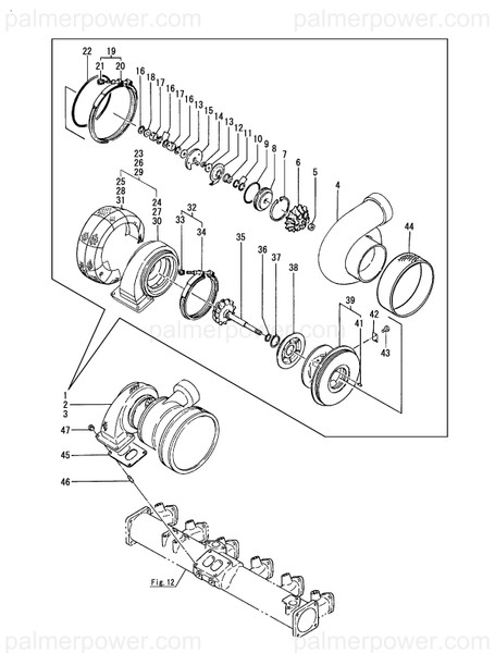 Order YANMAR 126642-18041 Supercharger
