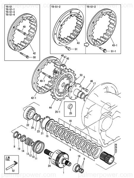 Order YANMAR 177064-03041 Coupling