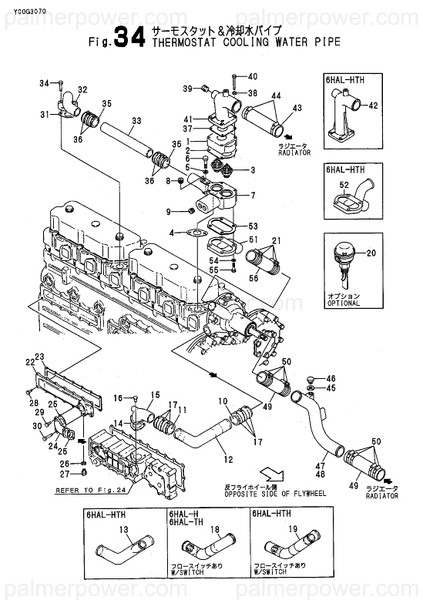 Order YANMAR 126650-48171 Gasket, Head