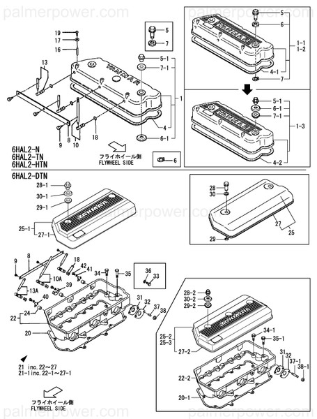 Order YANMAR 726625-11521 Bonnet Assy, Head